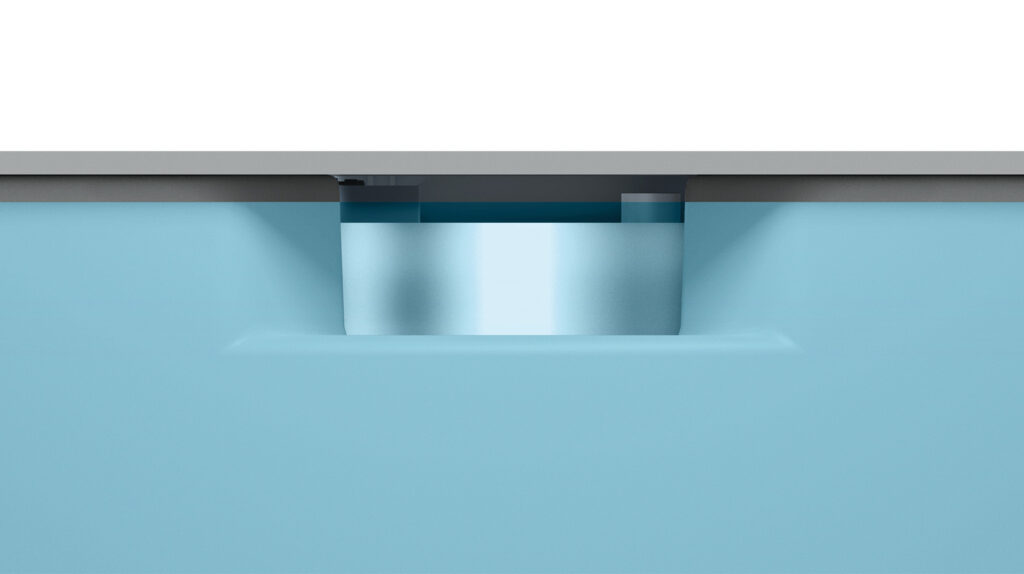 Der LEIPO TWS invisible Skimmer ist exklusiv in den Pooltypen der LOFT Designserie integriert