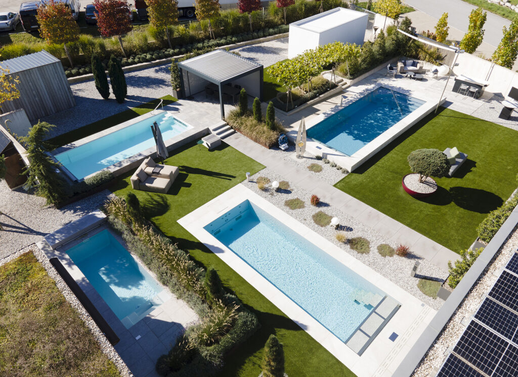 Poolplanung im Herbst